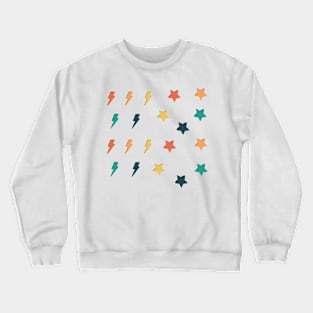 Lighting and Stars Crewneck Sweatshirt